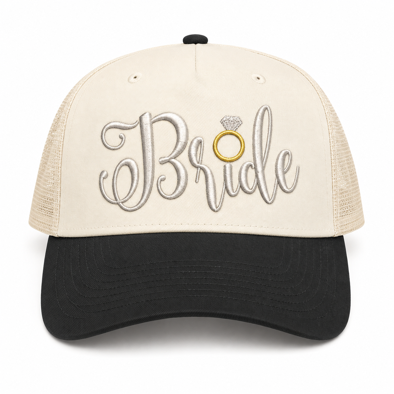 π Bride Embroidered Snapback Hat