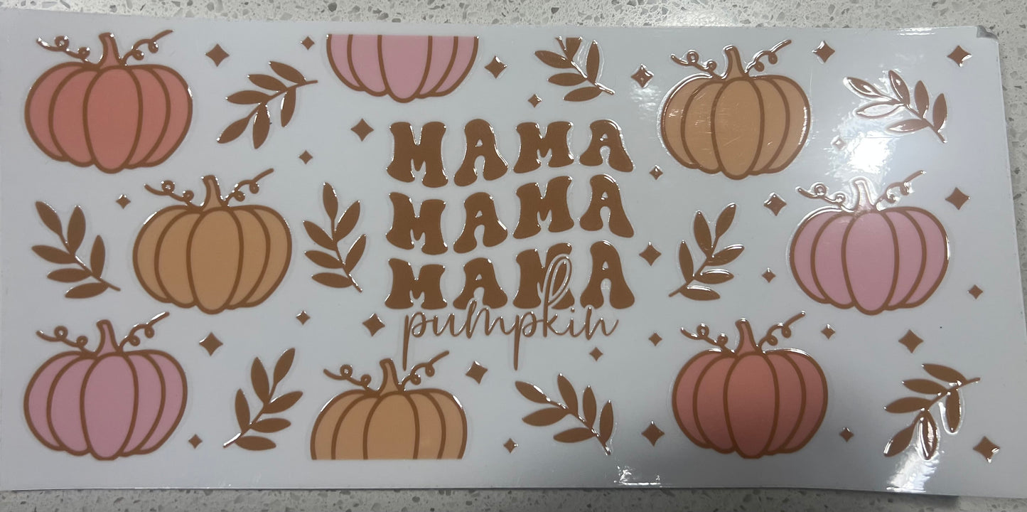 Mama, mama, mama pumpkin