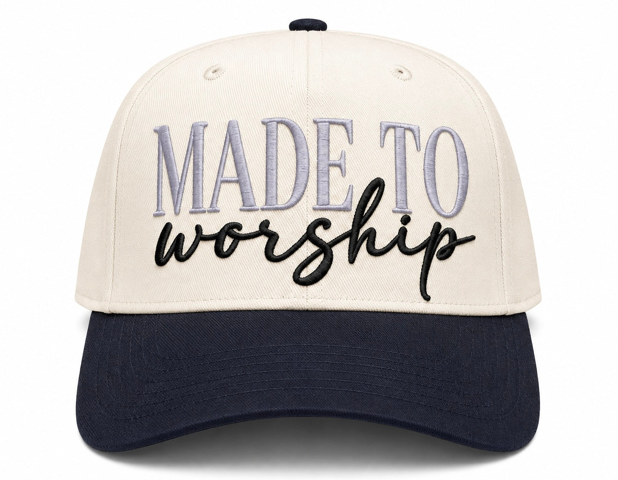Made to Worship Embroidered Snapback Hat