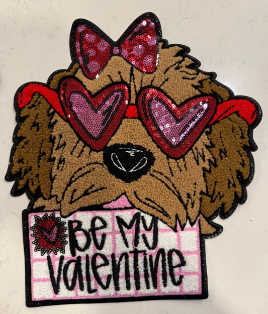 Doodle Valentine patch