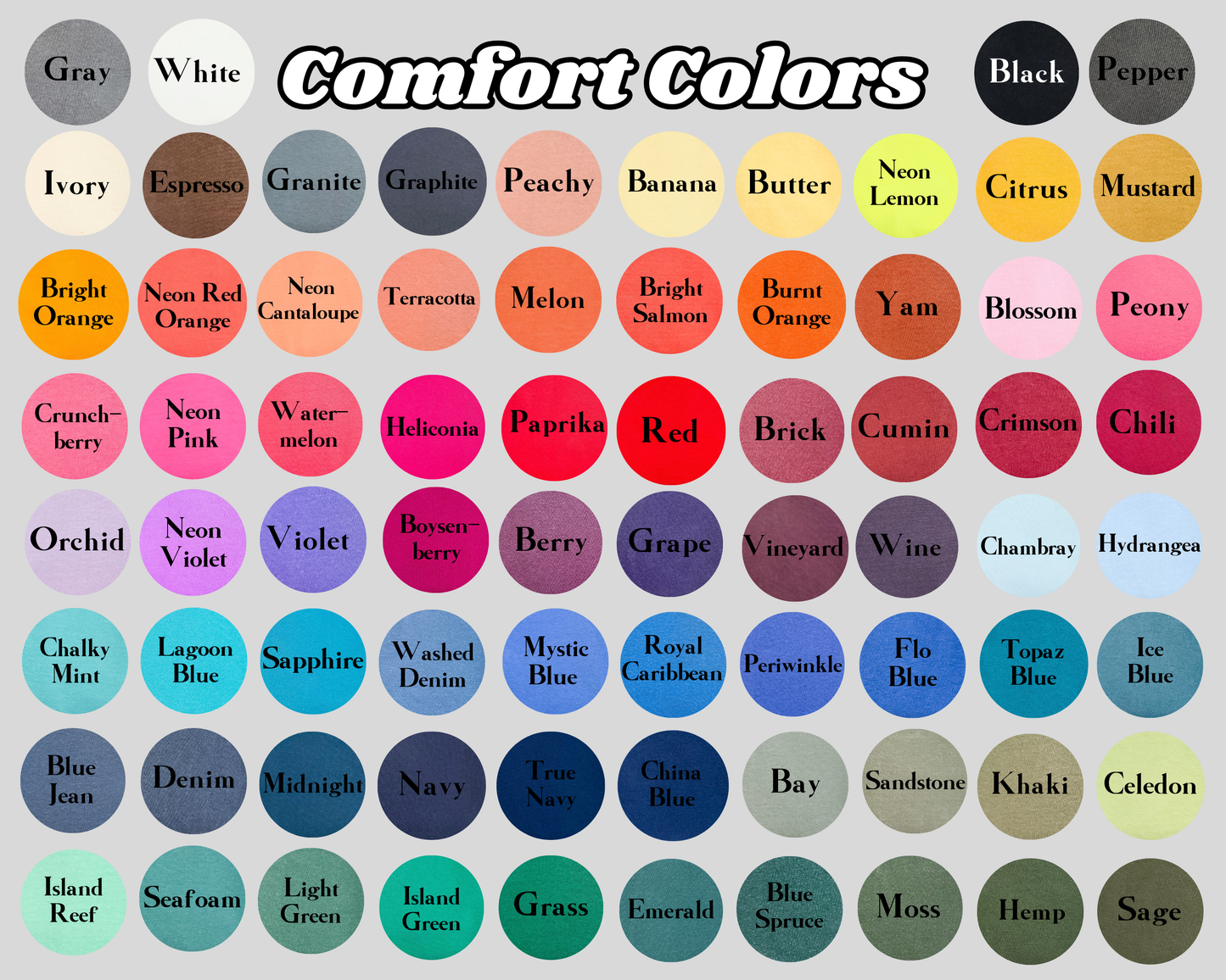 Choose Your Apparel